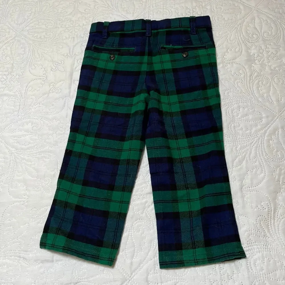 Gymboree Holiday Plaid Dress Pants Size 2T